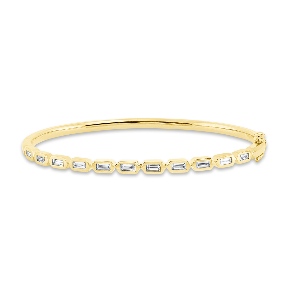 Armreif  18kt Gelbgold mit 0,61ct Diamanten