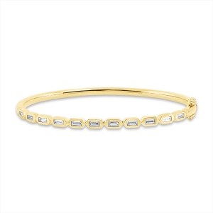 Armreif  18kt Gelbgold mit 0,61ct Diamanten