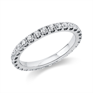 Infinity Memoire Ring  14kt Gelbgold mit 0,95ct Diamanten