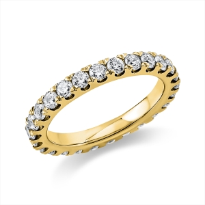 Infinity Memoire Ring  14kt Gelbgold mit 1,46ct Diamanten