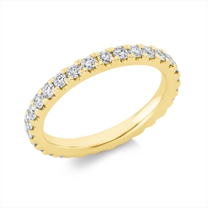 Infinity Memoire Ring  14kt Gelbgold mit 0,95ct Diamanten