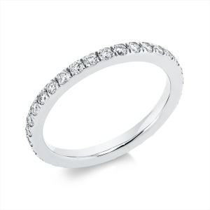 Infinity Memoire Ring  18kt Weißgold mit 0,75ct Diamanten