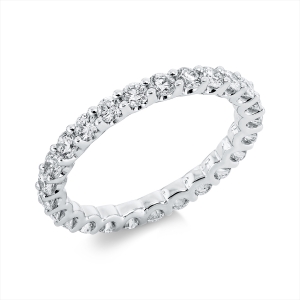 Infinity Memoire Ring  18kt Weißgold mit 1,40ct Diamanten