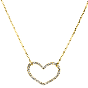 Collier 18 kt GG Herz