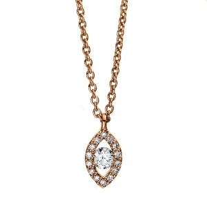 Collier 18 kt RG