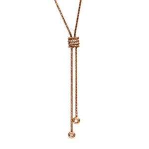 Collier 18 kt RG