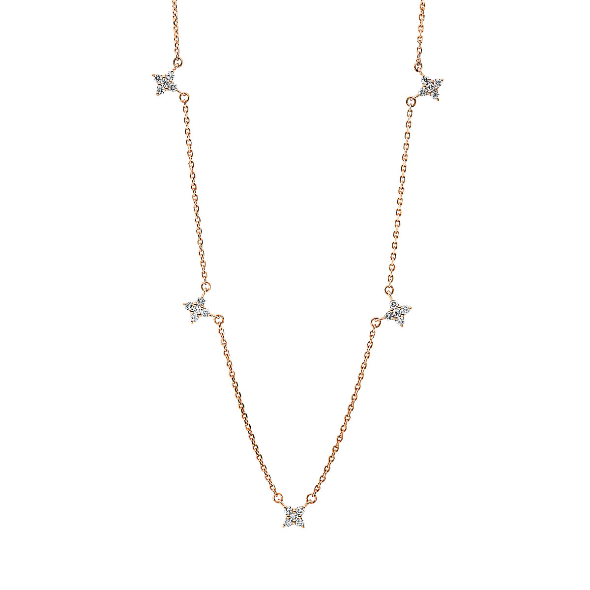 Collier 18 kt RG