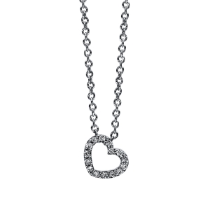 Collier 18 kt GG Herz