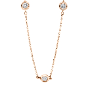 Collier 18 kt RG