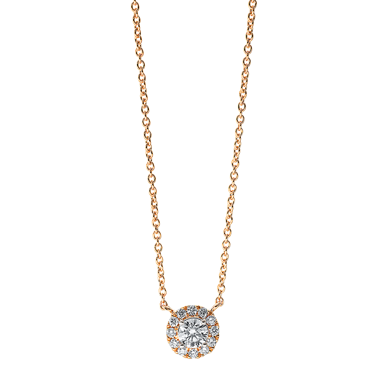 Collier 18 kt RG