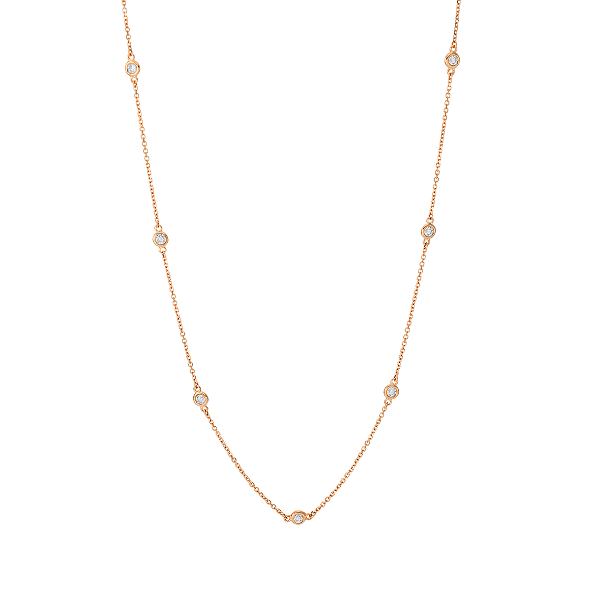 Collier 18 kt RG