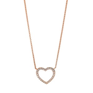 Collier 18 kt GG Herz