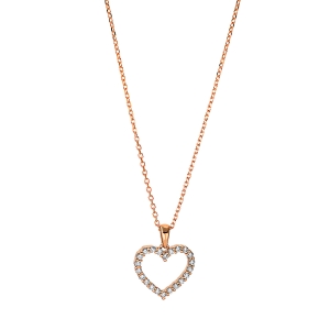 Collier 18 kt GG Herz