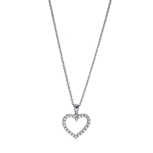 Collier 18 kt GG Herz