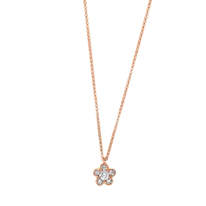 Collier 18 kt RG