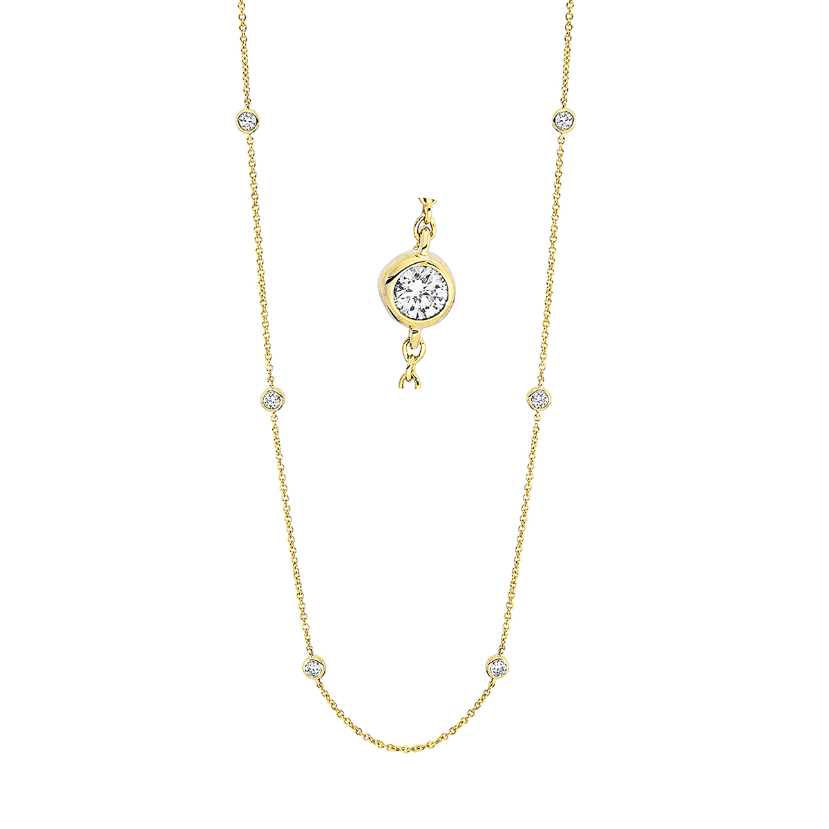 Collier 18 kt GG