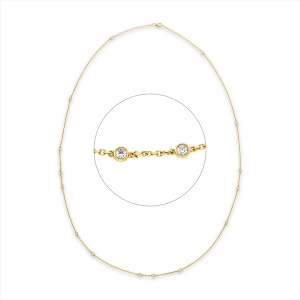 Collier 18 kt GG