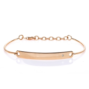 Armband 14 kt RG