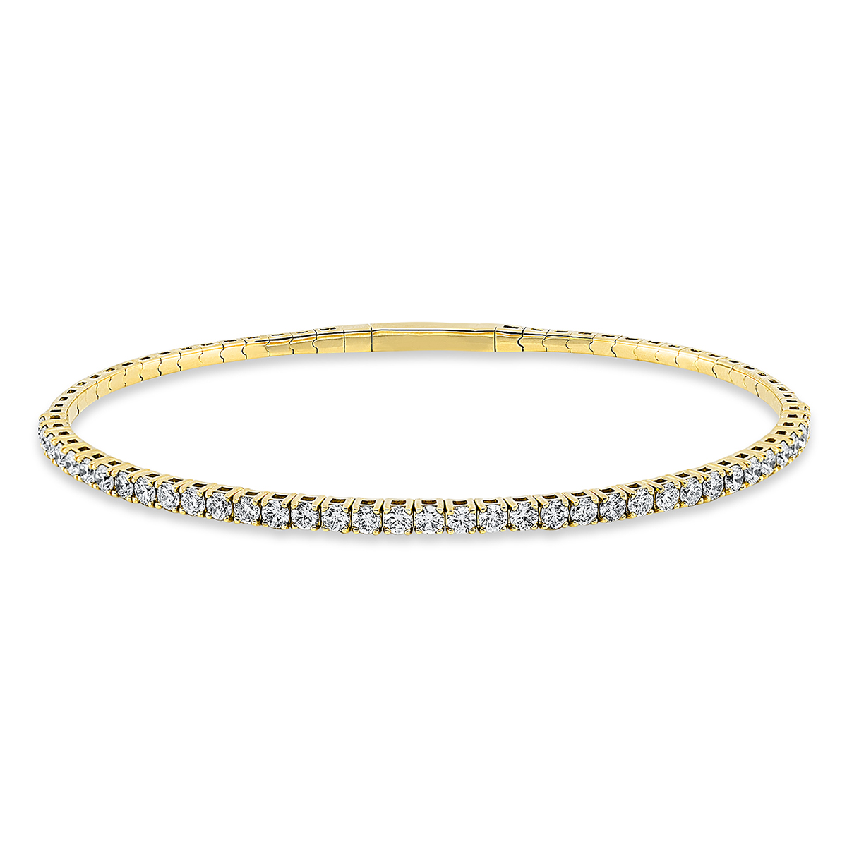 Tennisarmband  18kt Gelbgold mit 1,66ct Diamanten