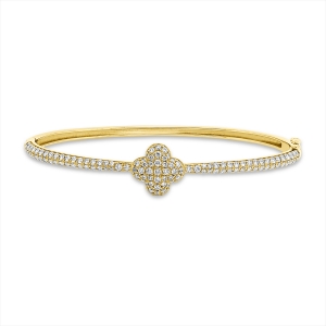 Pavé Armreif  18kt Gelbgold mit 1,75ct Diamanten