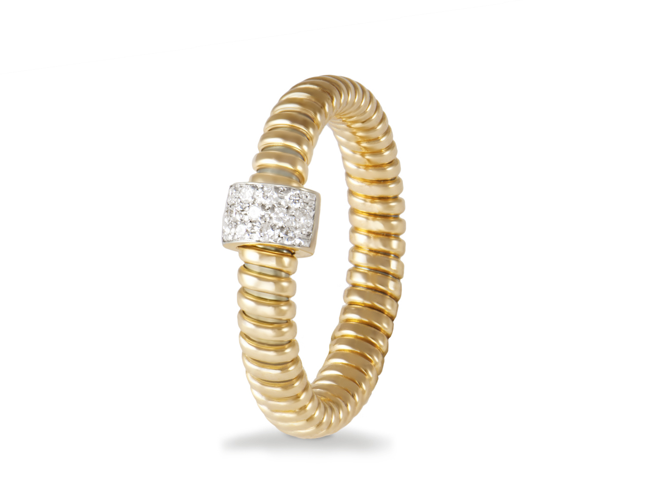 Bild von K di Kuore Basic Ring mit Diamanten