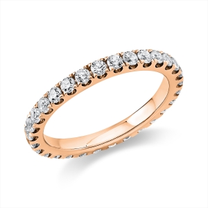 Infinity Memoire Ring  14kt Gelbgold mit 1,02ct Diamanten