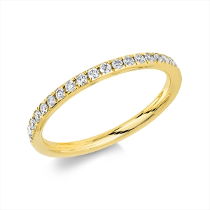 Infinity Memoire Ring  18kt Gelbgold mit 0,44ct Diamanten