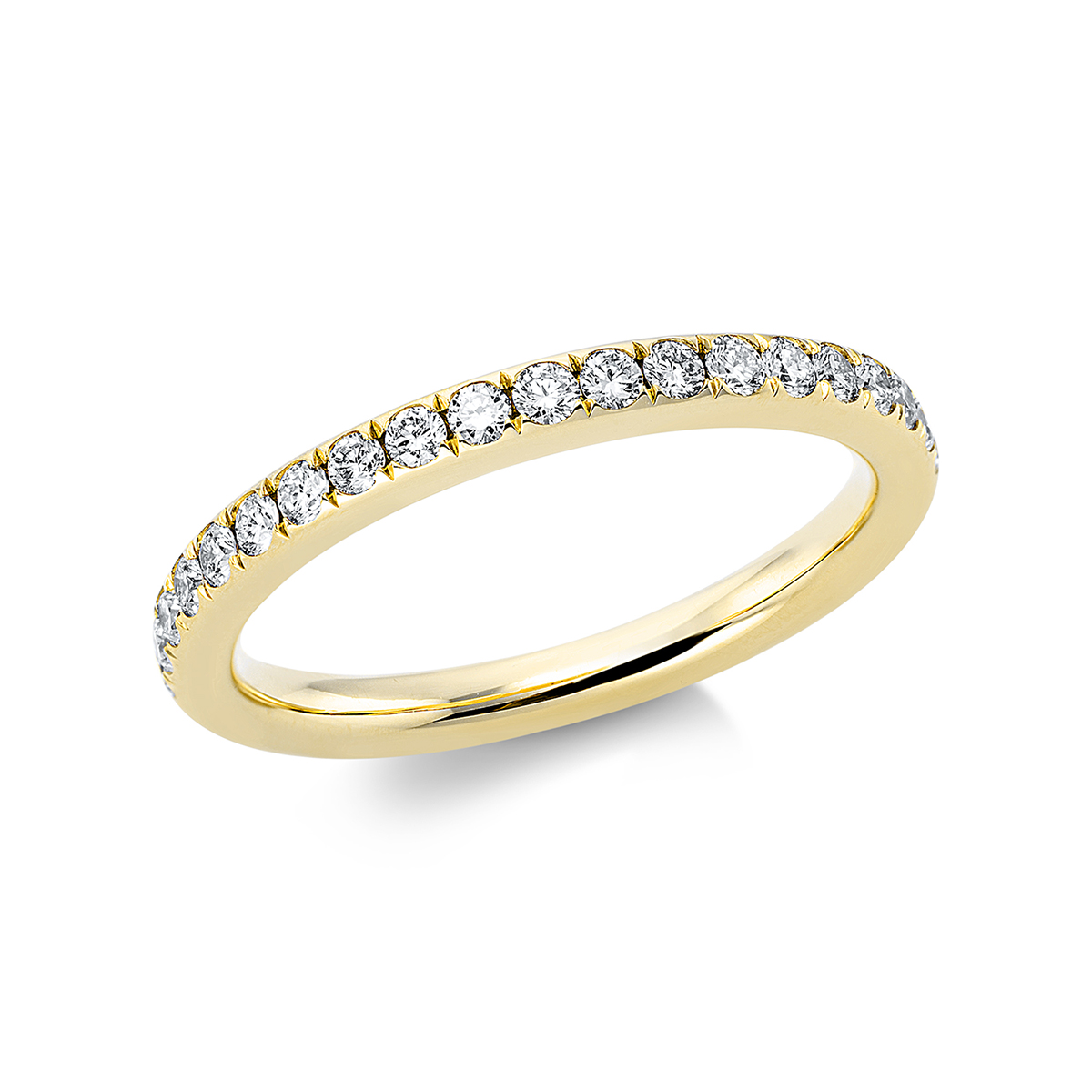 Infinity Memoire Ring  14kt Gelbgold mit 0,69ct Diamanten