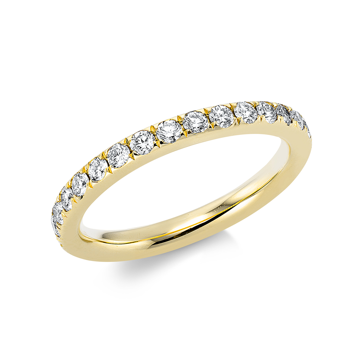 Infinity Memoire Ring  18kt Gelbgold mit 0,87ct Diamanten