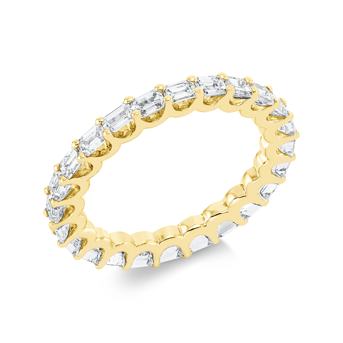 Infinity Memoire Ring  18kt Gelbgold mit 2,20ct Diamanten