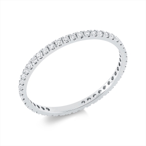 Infinity Memoire Ring  18kt Gelbgold mit 0,30ct Diamanten