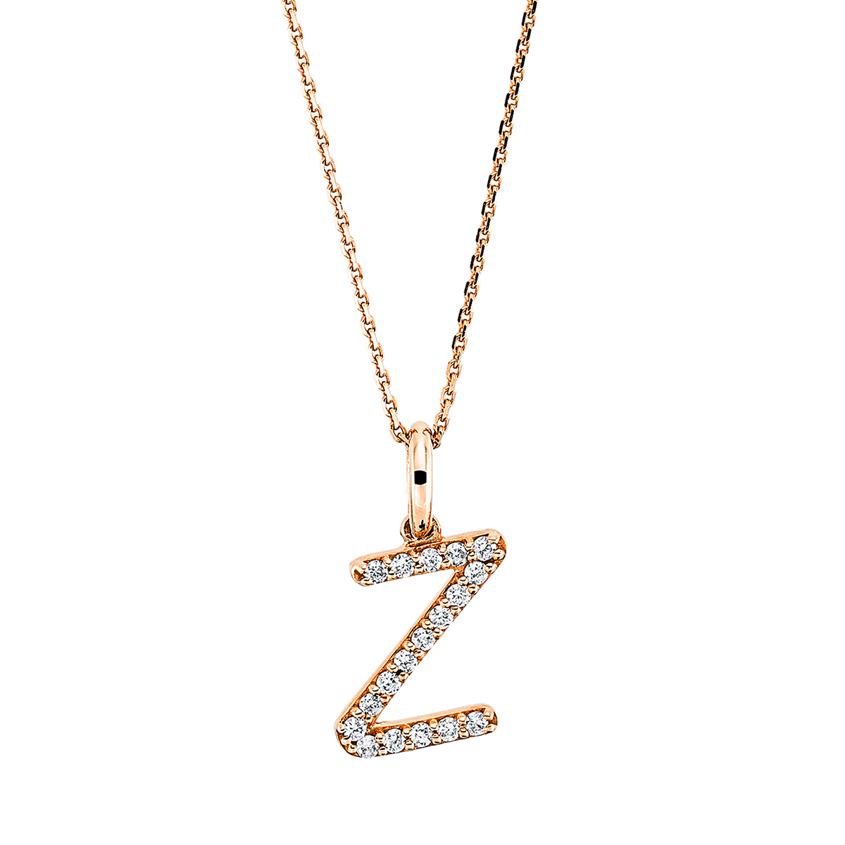 Collier 18 kt RG Z