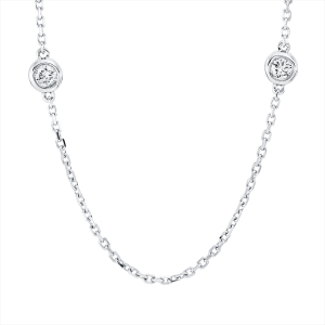 Collier Zarge 18 kt WG