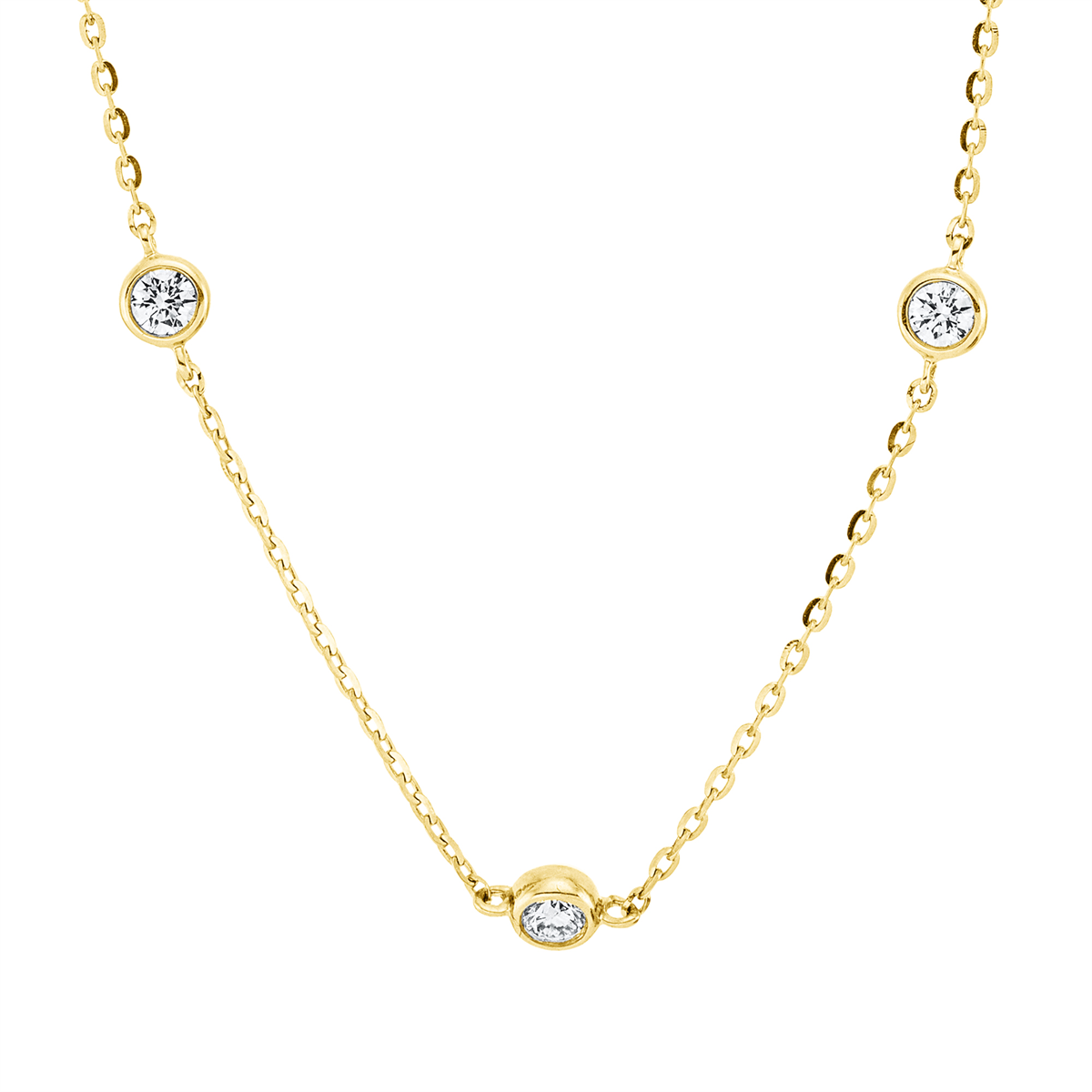 Collier 18 kt GG