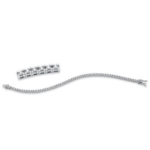 Tennisarmband  18kt Rotgold mit 2,02ct Diamanten