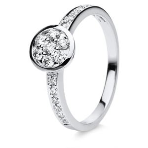 Ring Zarge 14 kt WG