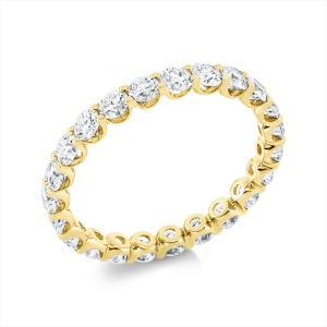 Infinity Memoire Ring  18kt Gelbgold mit 1,85ct Diamanten