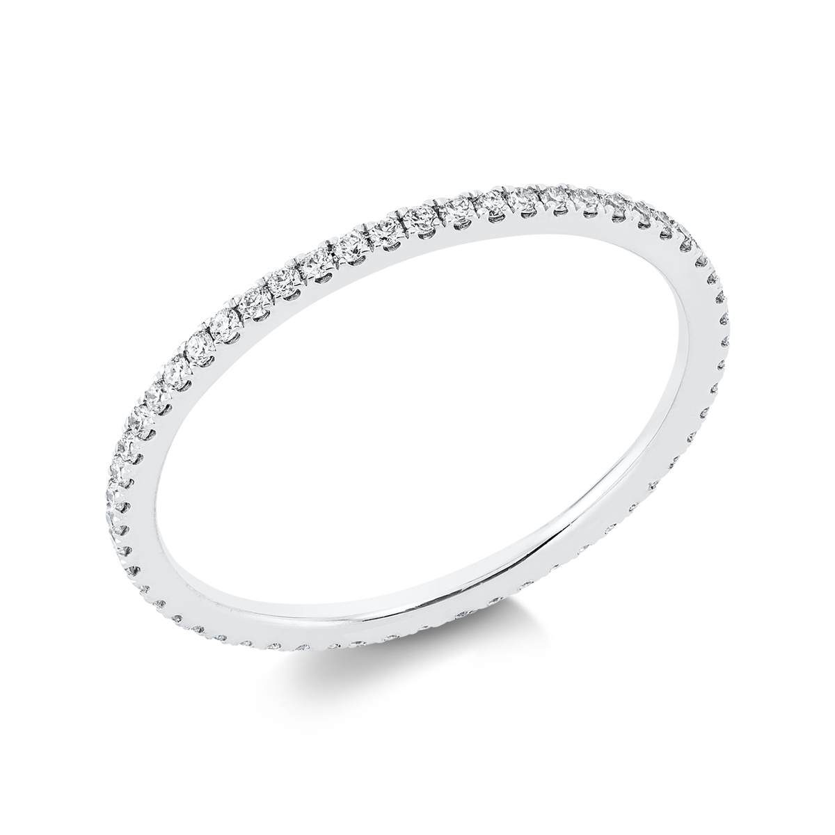 Infinity Memoire Ring  18kt Weißgold mit 0,25ct Diamanten