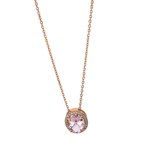 Collier 18 kt RG