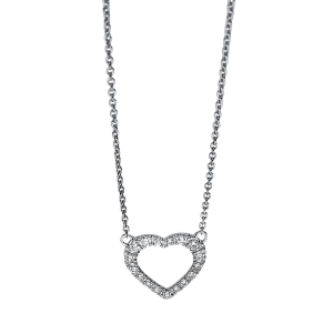 Collier 18 kt GG Herz