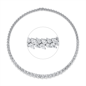 Collier 18 kt WG