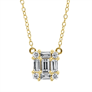 Collier 18 kt GG, mit ZÖ 40,5 cm + 38 cm