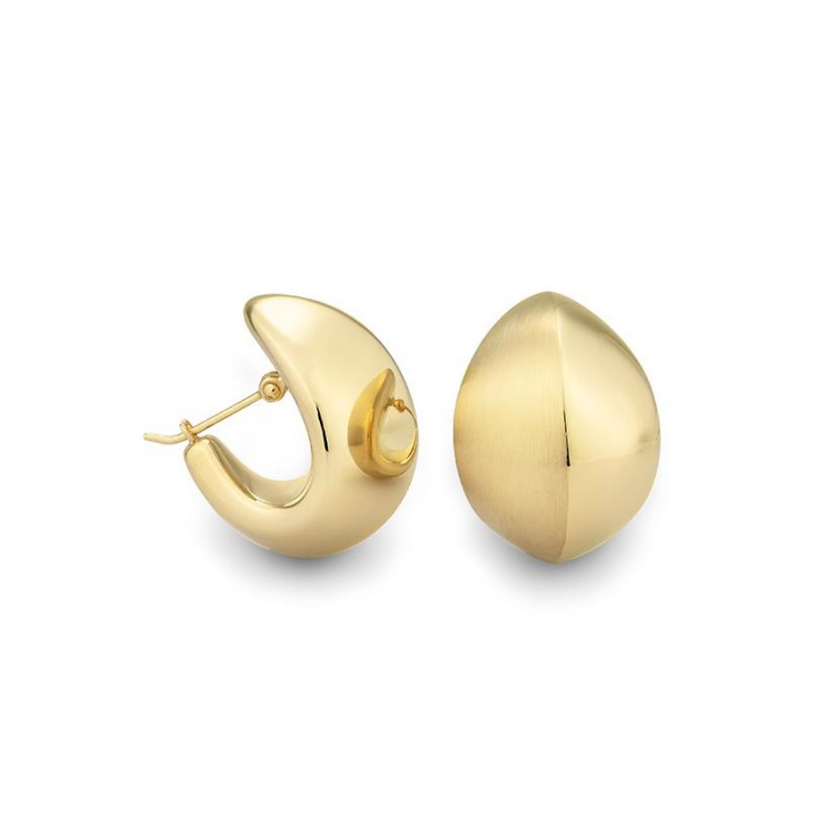 Bild von 925 Silber vergoldeter Ohrschmuck