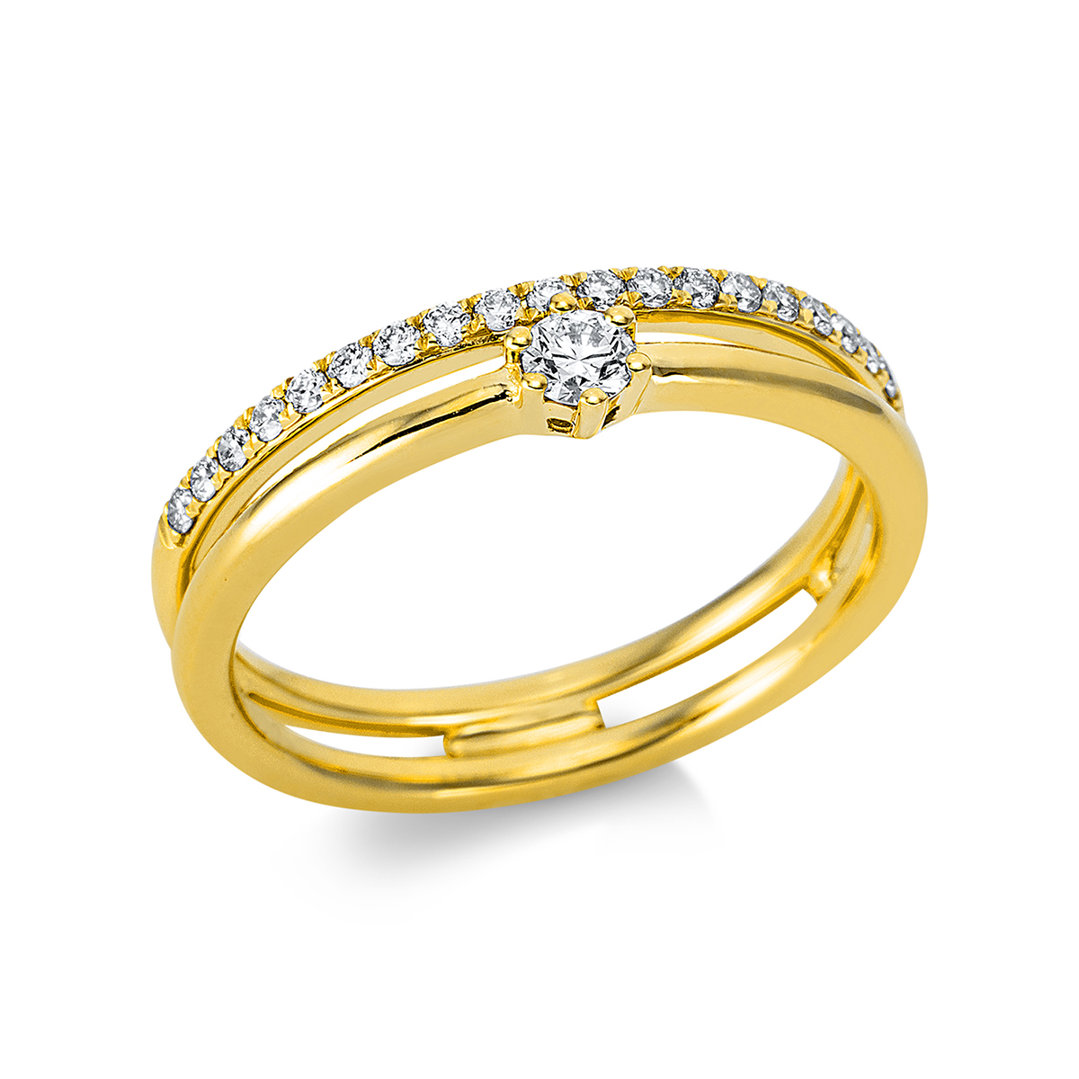 Ring 18 kt GG