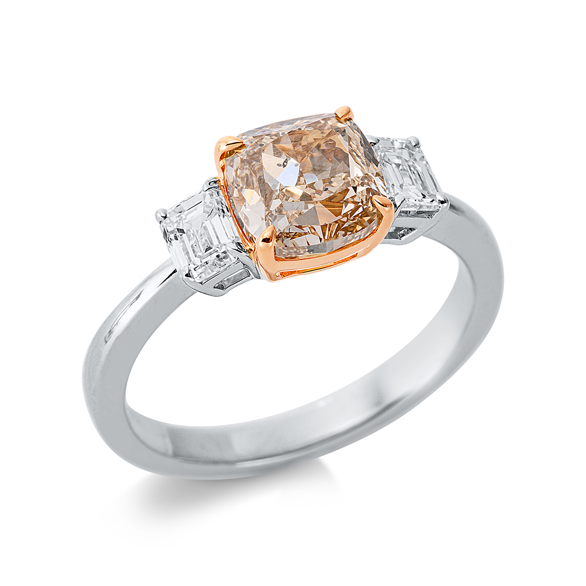 Ring 18 kt WG+RG