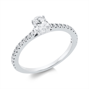 Ring 4er-Krappe 18 kt GG