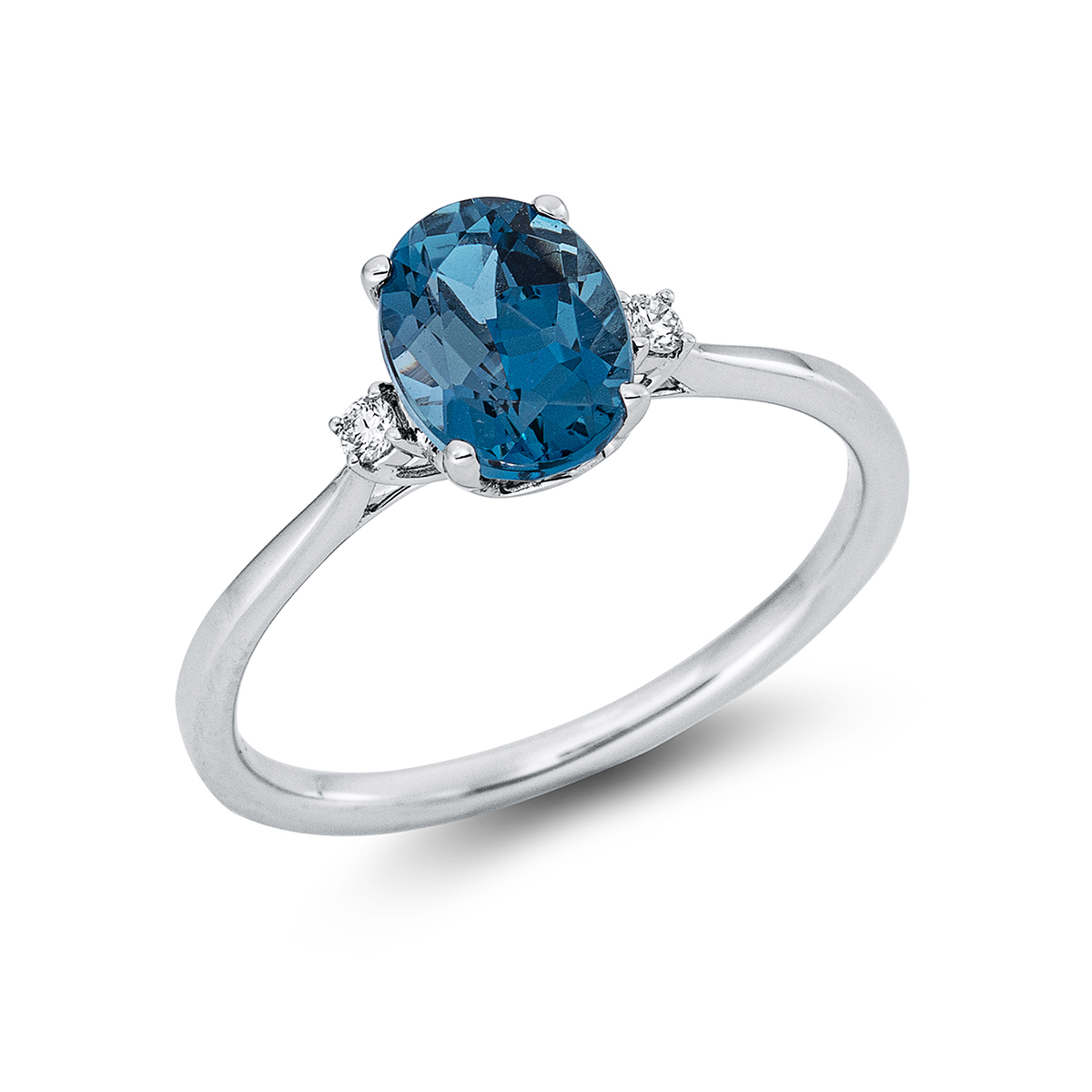 Ring 4er-Krappe 18 kt WG