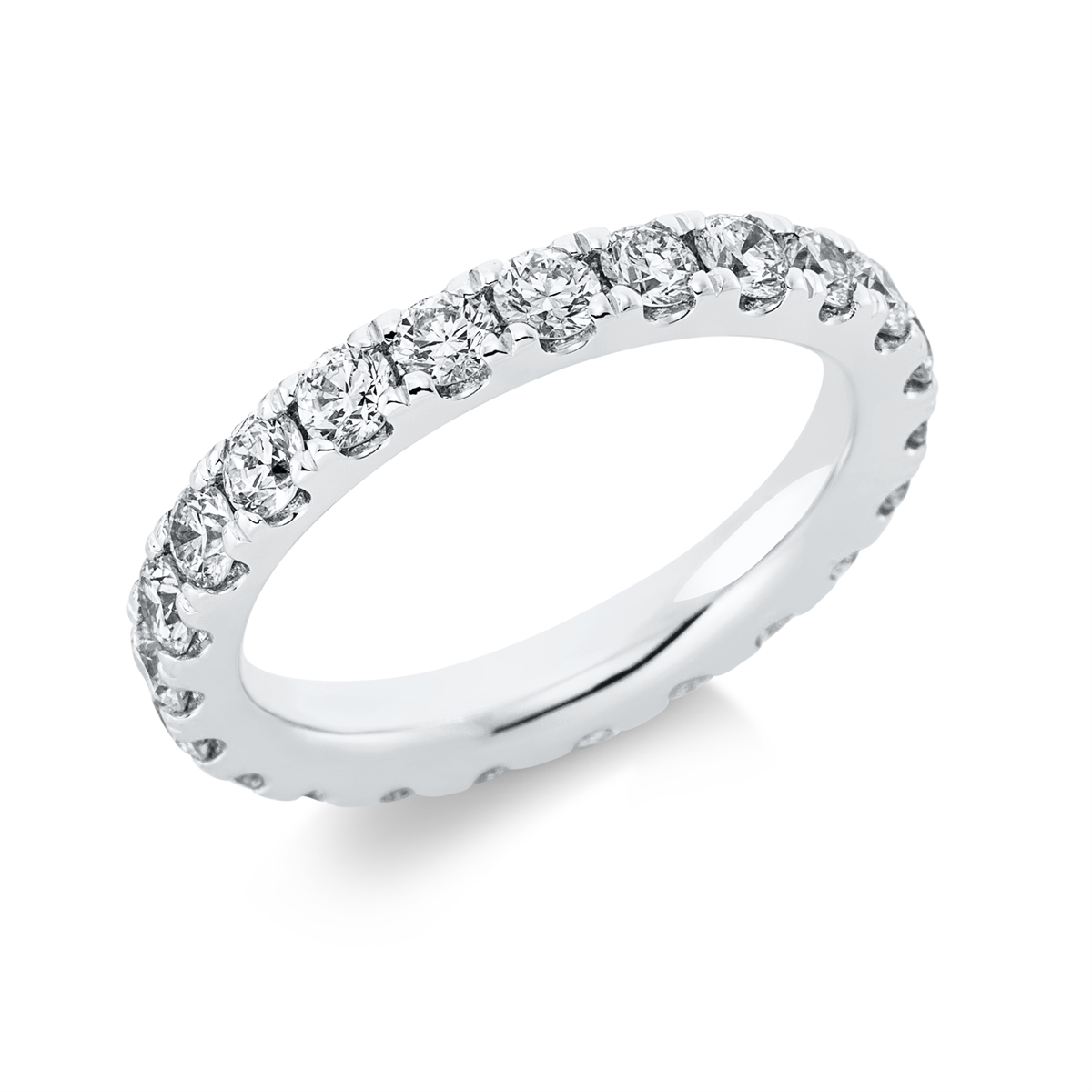 Infinity Memoire Ring  18kt Weißgold mit 2,09ct Diamanten