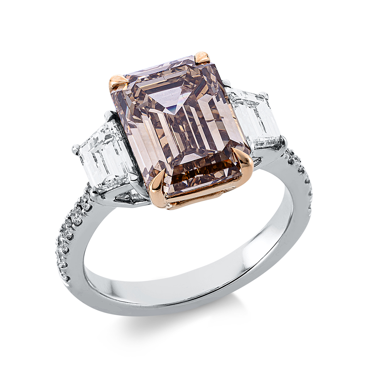 Ring 18 kt WG+RG, GIA559264099