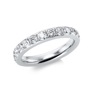 Infinity Memoire Ring  18kt Weißgold mit 1,76ct Diamanten
